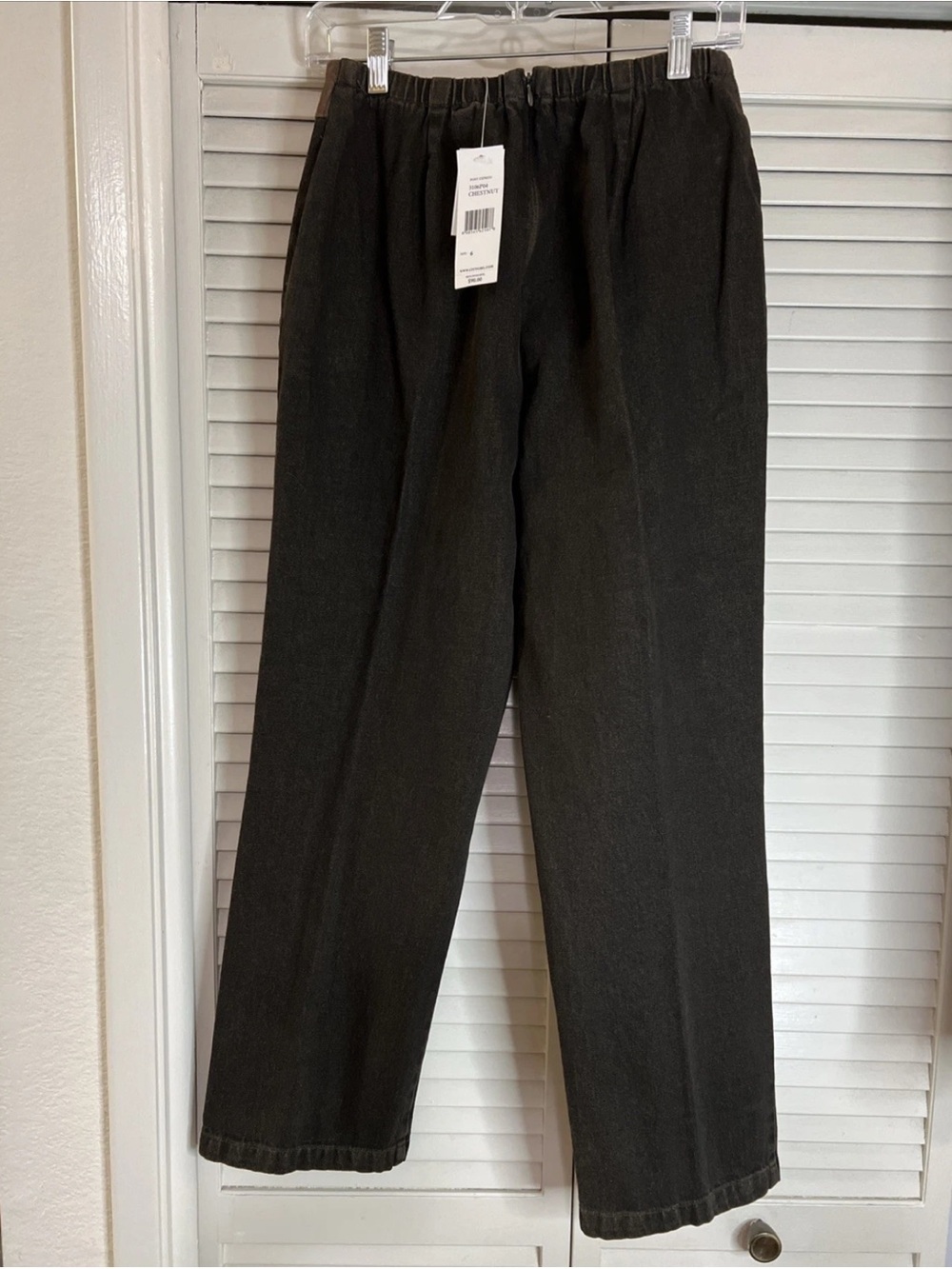 Vintage Nancy Bolen City Girl Women’s Western Brown Pant Suede Cotton NEW - Picture 3 of 8